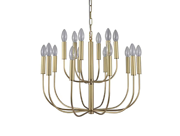 Подвесная люстра 34900 34910+6/C brass