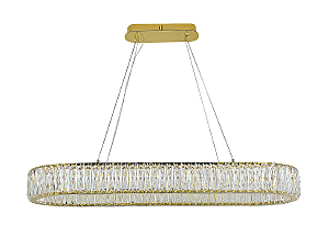 Подвесная люстра 8240 8240/90 oval gold