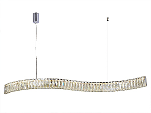 Подвесная люстра 8240 8243/110 chrome