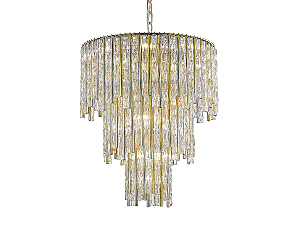 Подвесная люстра 8520 8528+17/C gold