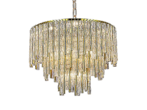 Подвесная люстра 8520 8529+9/C gold