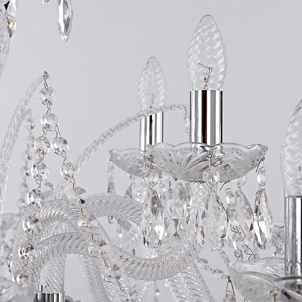 Подвесная люстра 105 105/10+5/300 Ni