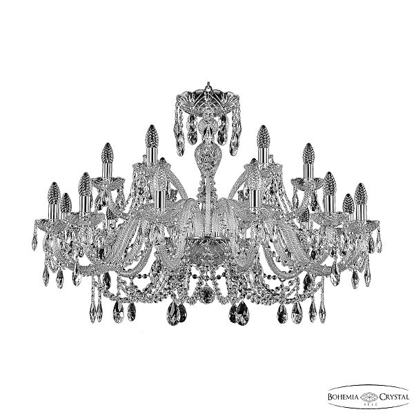 Подвесная люстра 105 105/12+6/360 Ni