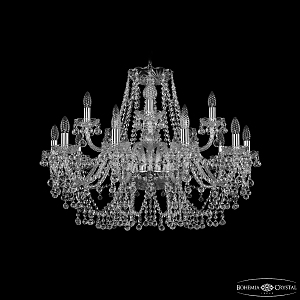 Подвесная люстра 1409 1409/10+5/300 Ni