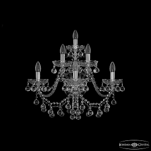 Настенное бра 1409 1409B/3+2+1/240/XL Ni