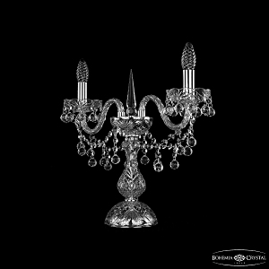 Настольная лампа 1409 1409L/2/141-39 Ni