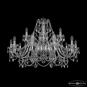 Подвесная люстра 1411 1411/10+5/360 Ni