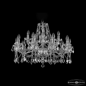 Подвесная люстра 1413 1413/10+5/300 Ni Leafs