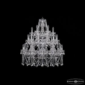 Подвесная люстра 1413 1413/12+12+6/300/3d Ni