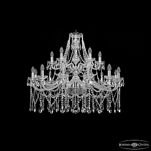 Подвесная люстра 1413 1413/12+6/360/2d Ni