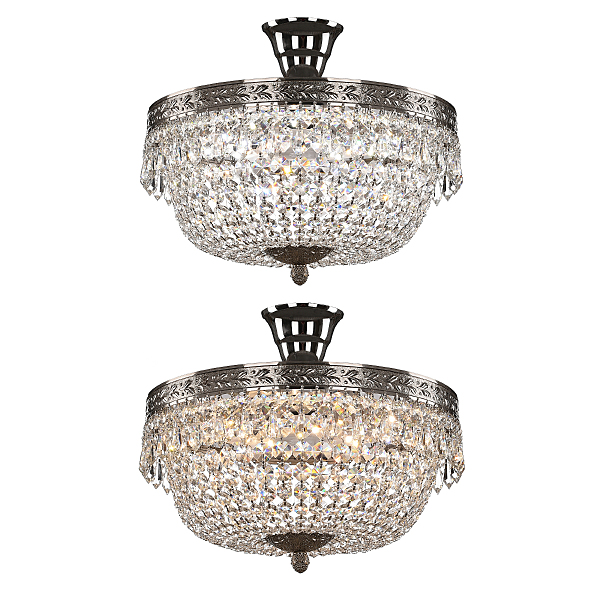 Потолочная люстра 1901 19011/35IV/LED-DIM Ni