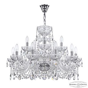 Подвесная люстра 5402 5402/10+5/240 Ni Clear/M-1G