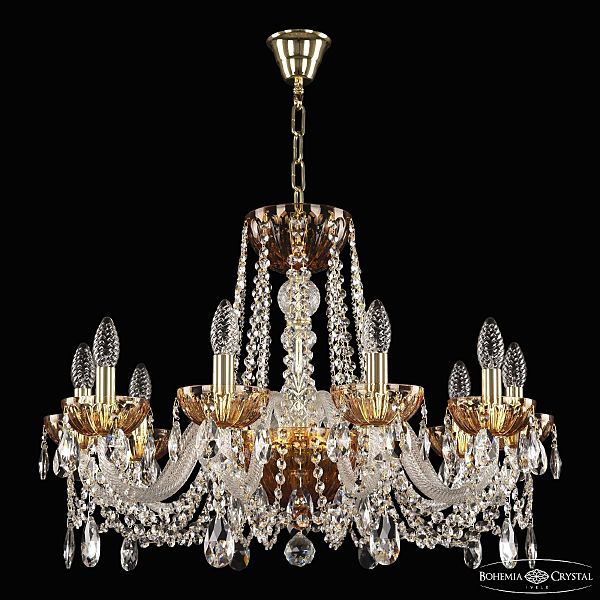 Подвесная люстра 5402 5402/10/240 G Amber/M-1H