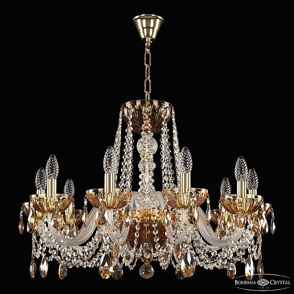 Подвесная люстра 5402 5402/10/240 G Amber/M-1H K721