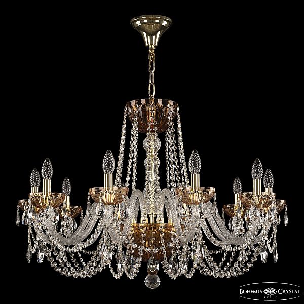 Подвесная люстра 5402 5402/10/300 G Amber/M-1H