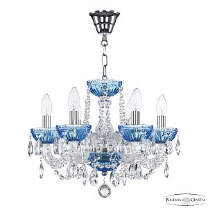 Подвесная люстра 5402 5402/6/141 Ni Aquamarine/M-1G