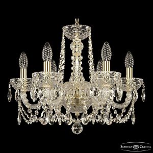 Подвесная люстра 5402 5402/6/165 G Clear/M-1F