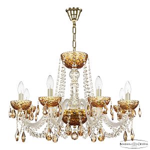 Подвесная люстра 5402 5402/8/240 G Amber/M-1F K721