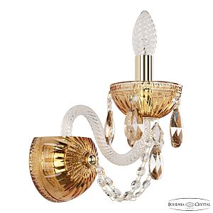 Настенное бра 5402 5402B/1/141 G Amber/M-1G K721