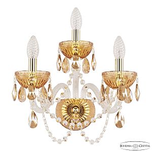 Настенное бра 5402 5402B/2+1/165 G Amber/M-1G K721