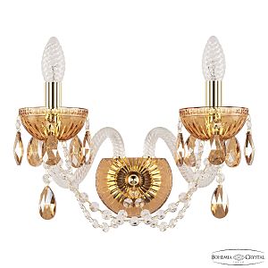 Настенное бра 5402 5402B/2/165 G Amber/M-1G K721