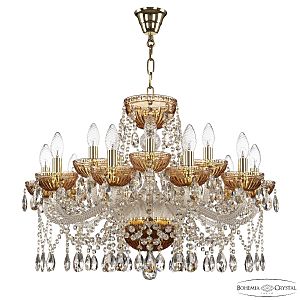 Подвесная люстра 5413 5413/10+5/240 G Amber/M-1G