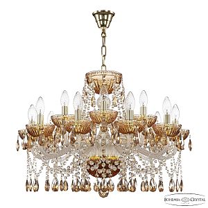 Подвесная люстра 5413 5413/10+5/240 G Amber/M-1G K721