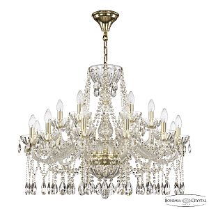 Подвесная люстра 5413 5413/12+6/300 G Clear/M-1H