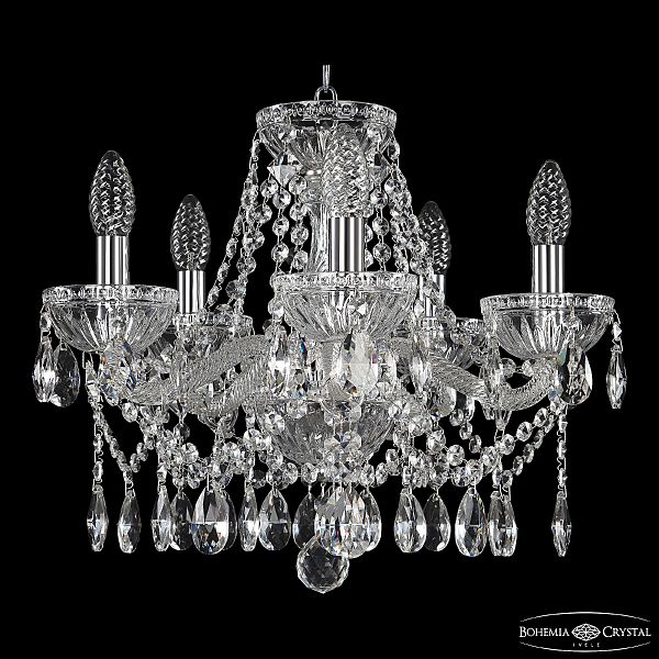 Подвесная люстра 5413 5413/5/141 Ni Clear/M-1G