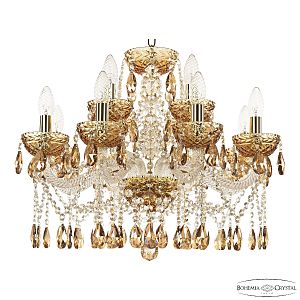 Подвесная люстра 5413 5413/8+4/200 G Amber/M-1F K777