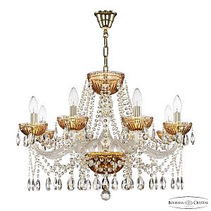 Подвесная люстра 5413 5413/8/240 G Amber/M-1G