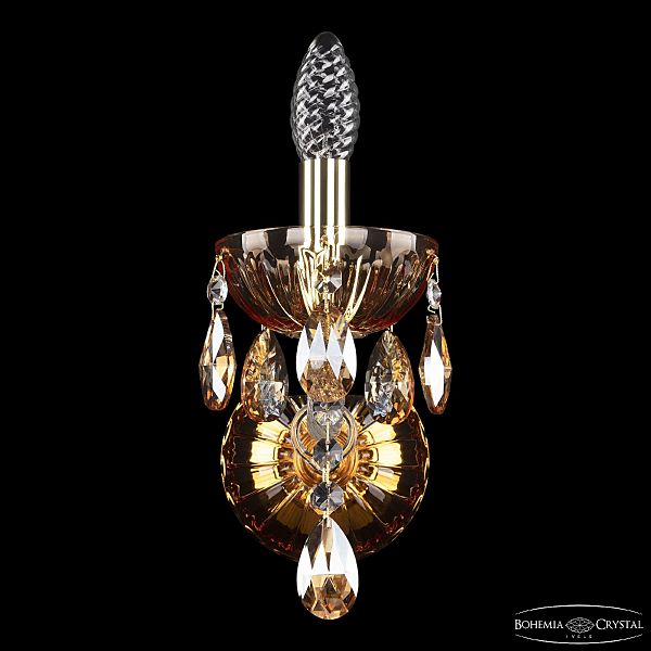 Настенное бра 5413 5413B/1/165 G Amber/M-1H K721