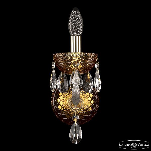 Настенное бра 5417 5417B/1/165 G Amber/M-1F