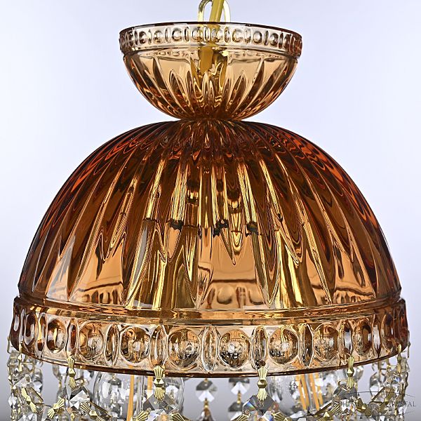 Светильник подвесной 5478 5478/22 G Amber/M-1G Leafs K721
