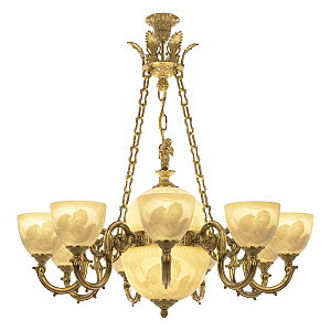 Подвесная люстра Verona 72003P/9/210 G P1 U Angel Y8 FA4M