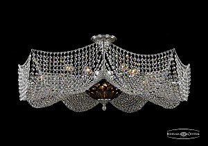 Потолочная люстра 7709 77091/16+3/Ni Amber-Blue/1E