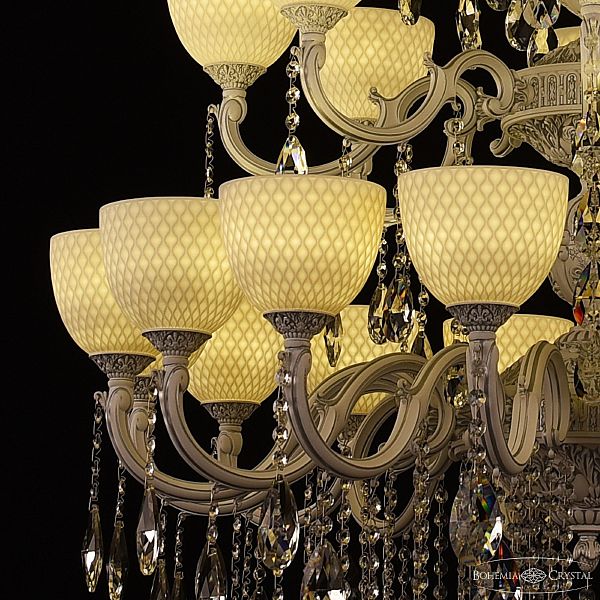 Подвесная люстра AL7801 AL78101/16+8+8/300/3d B WMN P1 U Wave