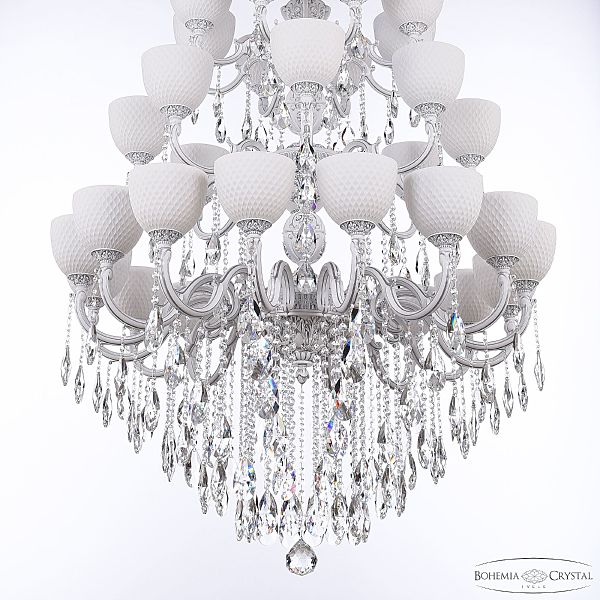 Подвесная люстра AL7801 AL78101/16+8+8/300/3d B WMN P1 U Wave