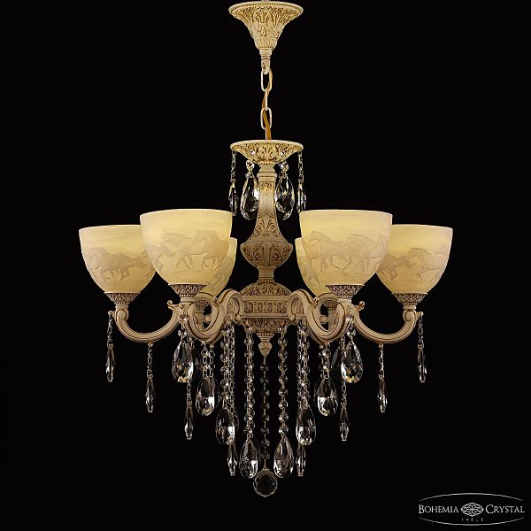 Подвесная люстра AL7801 AL78101/6/175 B WMG P1 U Horse