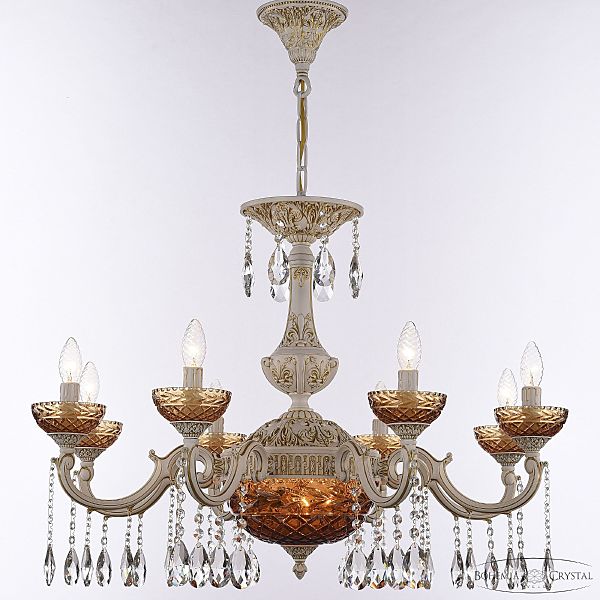 Подвесная люстра AL7801 AL78101P/8/250 A WMG P Amber/M-1F