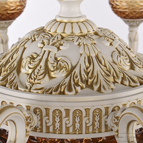 Подвесная люстра AL7801 AL78101P/8/250 A WMG P Amber/M-1F