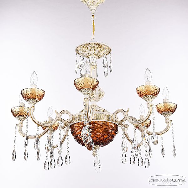 Подвесная люстра AL7801 AL78101P/8/250 A WMG P Amber/M-1F