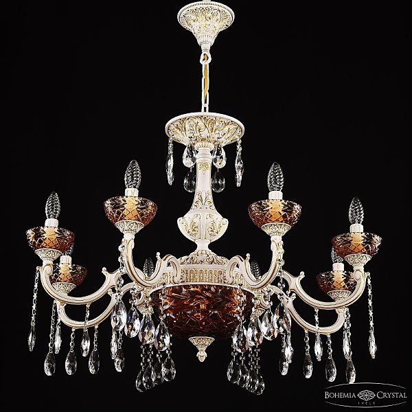 Подвесная люстра AL7801 AL78101P/8/250 A WMG P Amber/M-1F