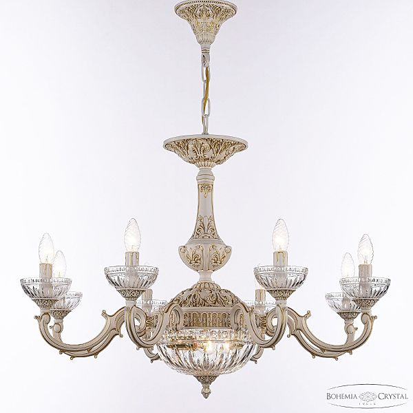 Подвесная люстра AL7801 AL78101P/8/250 WMG P Clear/M-1G