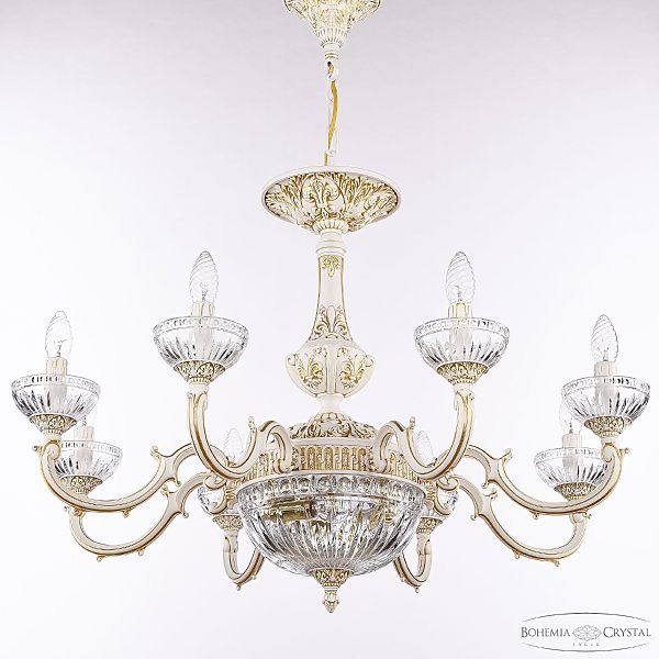 Подвесная люстра AL7801 AL78101P/8/250 WMG P Clear/M-1G