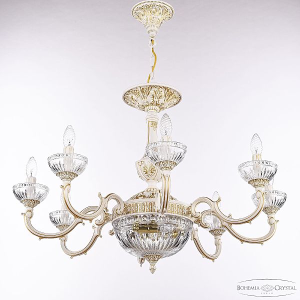 Подвесная люстра AL7801 AL78101P/8/250 WMG P Clear/M-1G