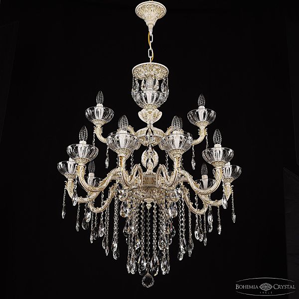 Подвесная люстра AL7901 AL79101/10+5/250/2D B WMG P Clear/M-1H