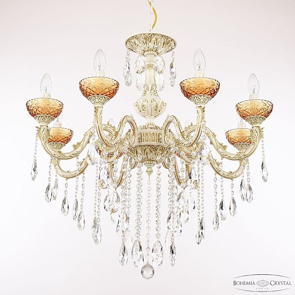 Подвесная люстра AL7901 AL79101/8/250 B WMG P Amber/M-1F