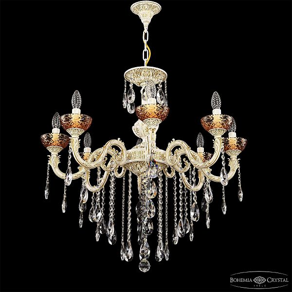 Подвесная люстра AL7901 AL79101/8/250 B WMG P Amber/M-1F