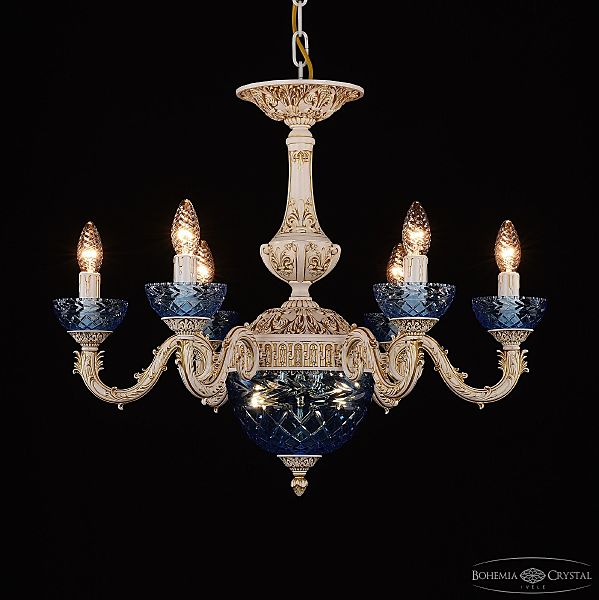 Подвесная люстра AL7901 AL79101P/6/175 WMG P Aquamarine/M-1F